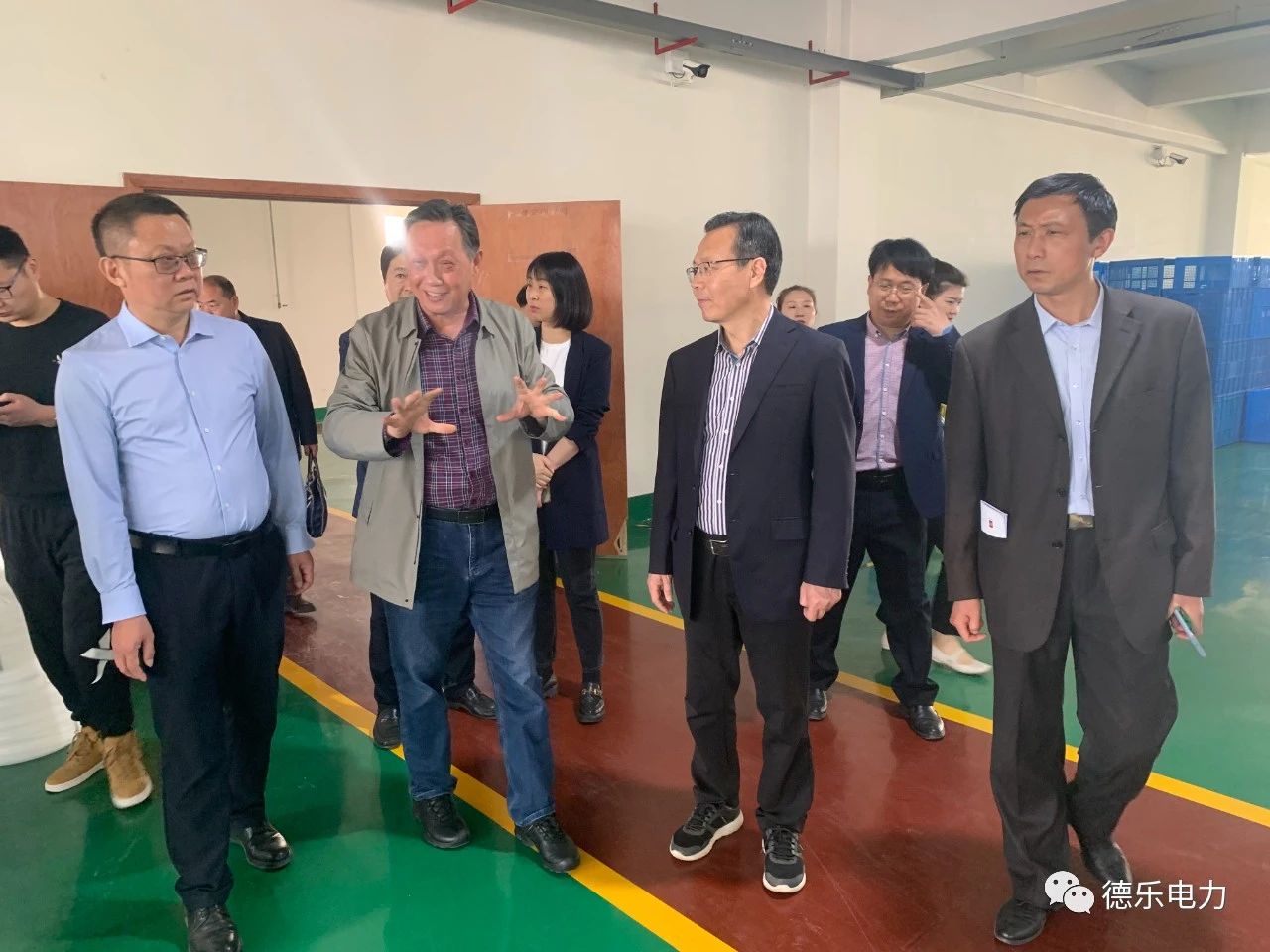 隨州市政協“大力實施成長工程，推進中小企業健康快速發展”專題調研廣水座談會在德樂電力召開